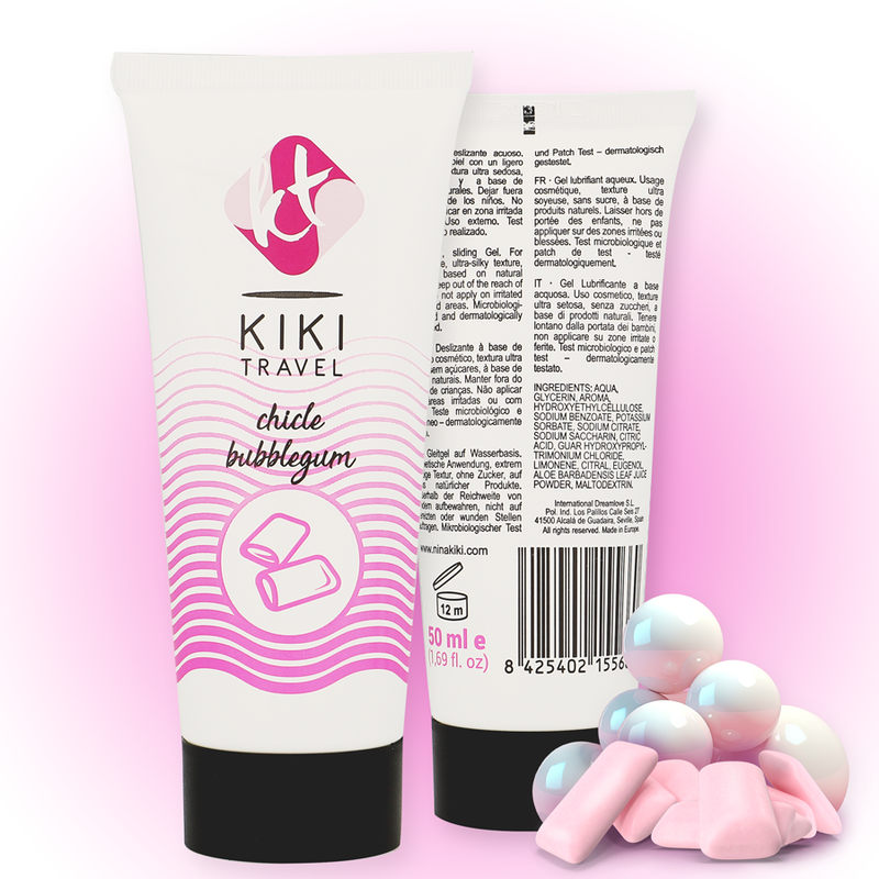 Kikí Travel-Lubrificante Bubblegum 50 Ml — KIKÍ TRAVEL · Lubrificanti (immagine 4)