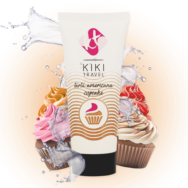 Kikí Travel-Gel Lubrificante Aroma Cupcake Torta Americana 50 Ml