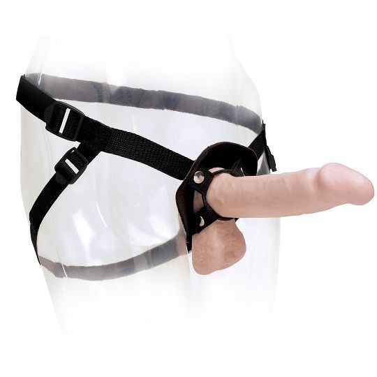 Basix Rubber Works-Imbracatura Universal con 3 Anelli in Silicone 3 Basix Rubber Works-Imbracatura Universal con 3 Anelli in Silicone — PIPEDREAMS · Strap-on & Imbracature (imaginea 3)