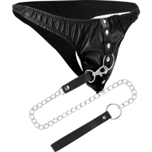 Darkness Bondage-Mutandine Sottomissione a Catena in metallo · Accessori BDSM (imaginea 6)