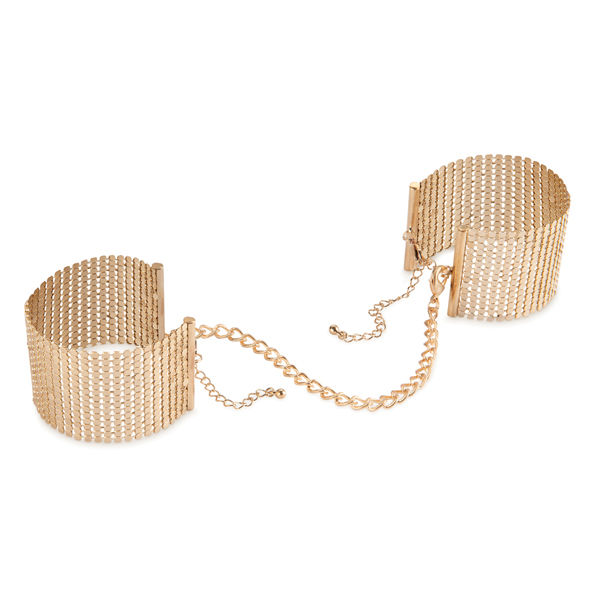 Bijoux Indiscrets-Desiderio metallico manette in rete metallica · Bondage & Manette (imaginea 5)