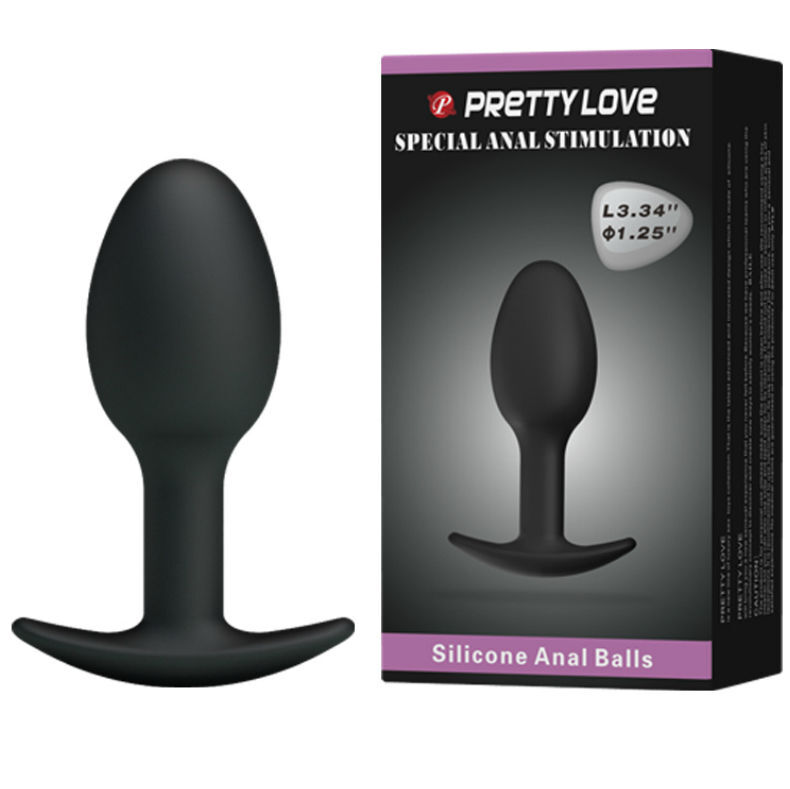 Pretty Love-Plug anale di Silicone 6.5 Cm Nero 2 Pretty Love-Plug anale di Silicone 6.5 Cm Nero · Accessori BDSM (imaginea 2)