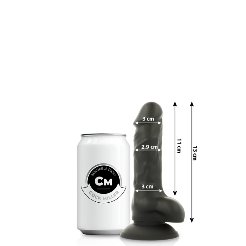 Cock Miller-Dildo in silicone Dual Density Cocksil articolabile Nero 1 Cock Miller-Dildo in silicone Dual Density Cocksil articolabile Nero · Dildo & Stimolatori