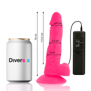 Diversia-Dildo Vibratore Flessibile Rosa 18 cm -o- 4 cm-TPE 11 Diversia-Dildo Vibratore Flessibile Rosa 18 cm -o- 4 cm-TPE · Vibratori (immagine 3)