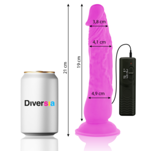Diversia-Dildo Vibratore Flessibile 21 cm o 4.9 cm-TPE 22 Diversia-Dildo Vibratore Flessibile 21 cm o 4.9 cm-TPE · Vibratori (imaginea 3)
