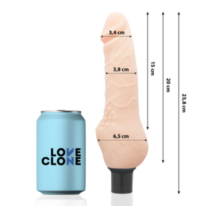 Loveclone-Daven Auto-lubrificazione Realist 23.8 Cm -o- 3.8 Cm-TPR · Vibratori (imaginea 3)
