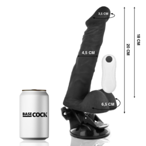 Basecock-Vibratore Realistico Articolabile con Telecomando 20 cm · Vibratori (imaginea 2)