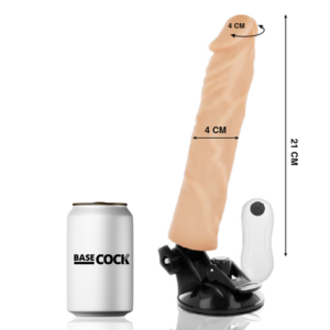 Basecock-Vibratore Realistico con Telecomando 21 cm · Vibratori (immagine 5)