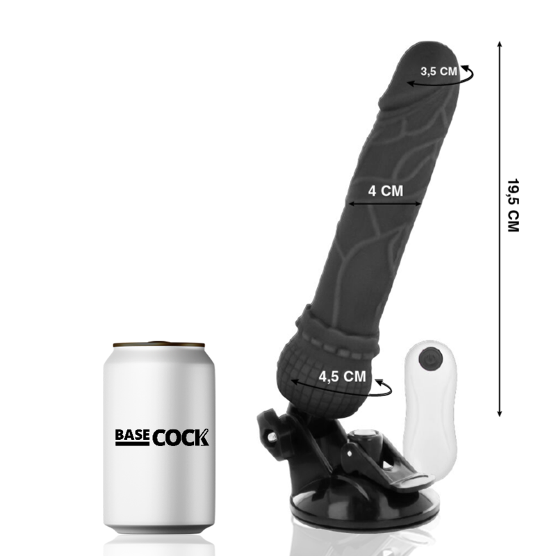 Basecock-Vibratore realistico 12 modalità con telecomando 19.5 cm 20 Basecock-Vibratore realistico 12 modalità con telecomando 19.5 cm · Vibratori (imaginea 4)