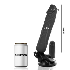 Basecock-Vibratore Realistico con Telecomando in TPE 20 cm · Vibratori (imaginea 2)