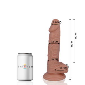 Mr. Intense Dildos-11 Dildo Realist 18 Cm -o- 3.8 Cm-PVC, Ventosa