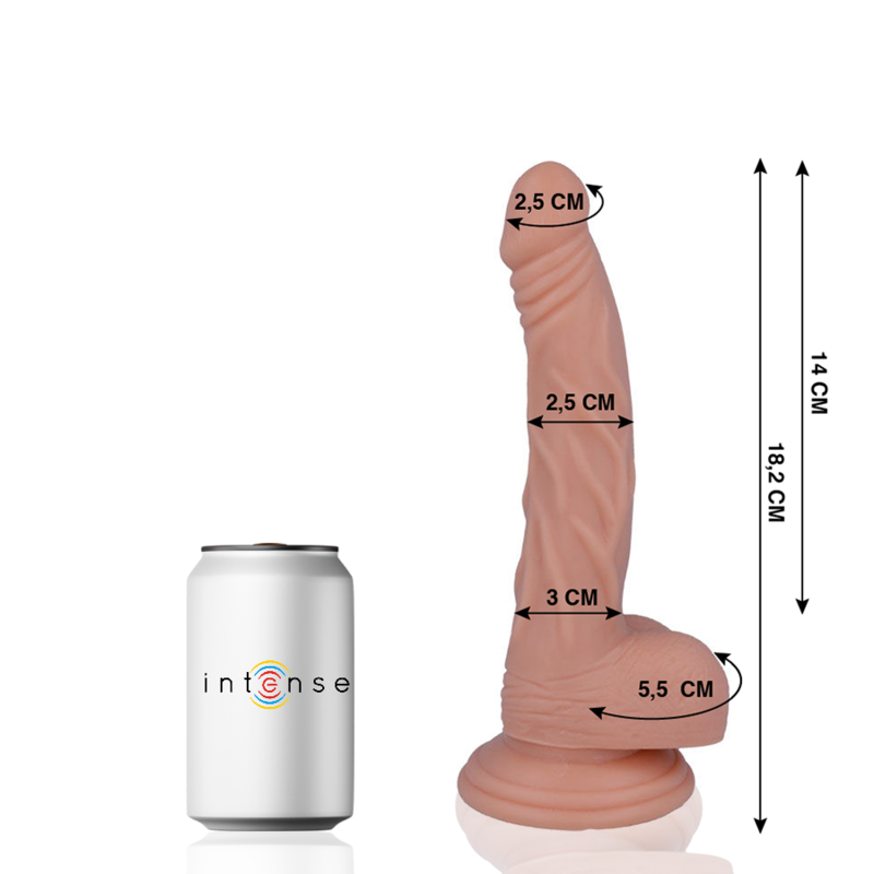 Mr. Intense Dildos-12 Dildo Realist 18.2 Cm -o- 2.5 Cm-PVC 1 Mr. Intense Dildos-12 Dildo Realist 18.2 Cm -o- 2.5 Cm-PVC · Dildo & Stimolatori