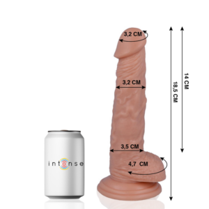 Mr. Intense Dildos-13 Dildo Realist 18.5 Cm -o- 3.2 Cm-PVC