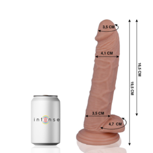 Mr. Intense Dildos-Dildo Realist 19.5 Cm, Diametro 4.1 Cm-Ventosa