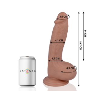 Mr. Intense Dildos-17 Dildo Realist 19.7 Cm - Ø 4.1 Cm-PVC