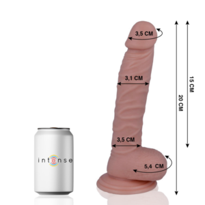 Mr. Intense Dildos-19 Dildo Realist 20 Cm -o- 3.1 Cm-Ventosa