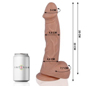 Mr. Intense Dildos-26 Dildo Realist 22 Cm -o- 4.4 Cm-Ventosa