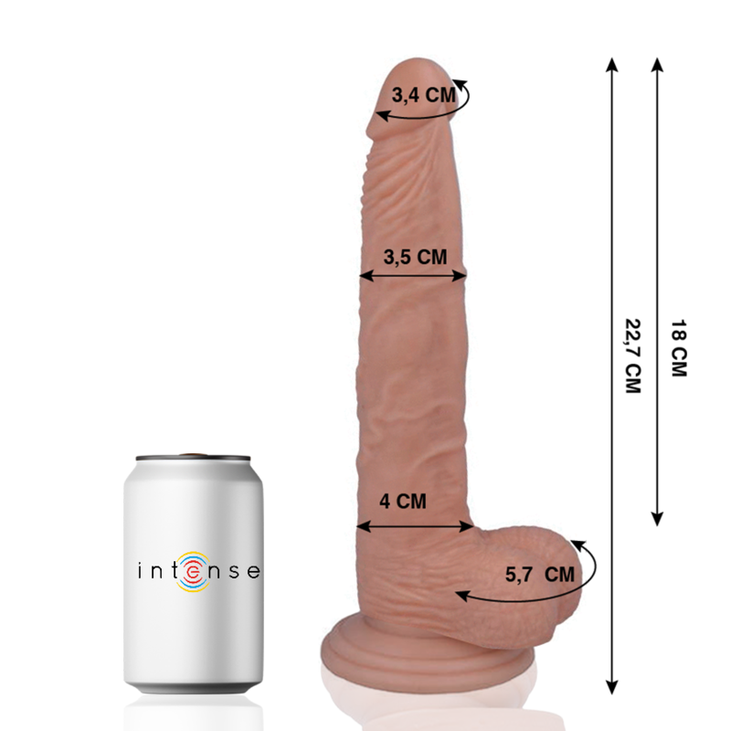 Mr. Intense Dildos-29 Dildo Realist 22.7 Cm -o- 3.5 Cm-PVC