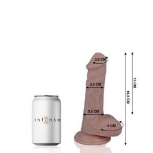 Mr. Intense Dildos-5 Penis Realist 16.5 Cm -o- 3.5 Cm-PVC, Ventosa