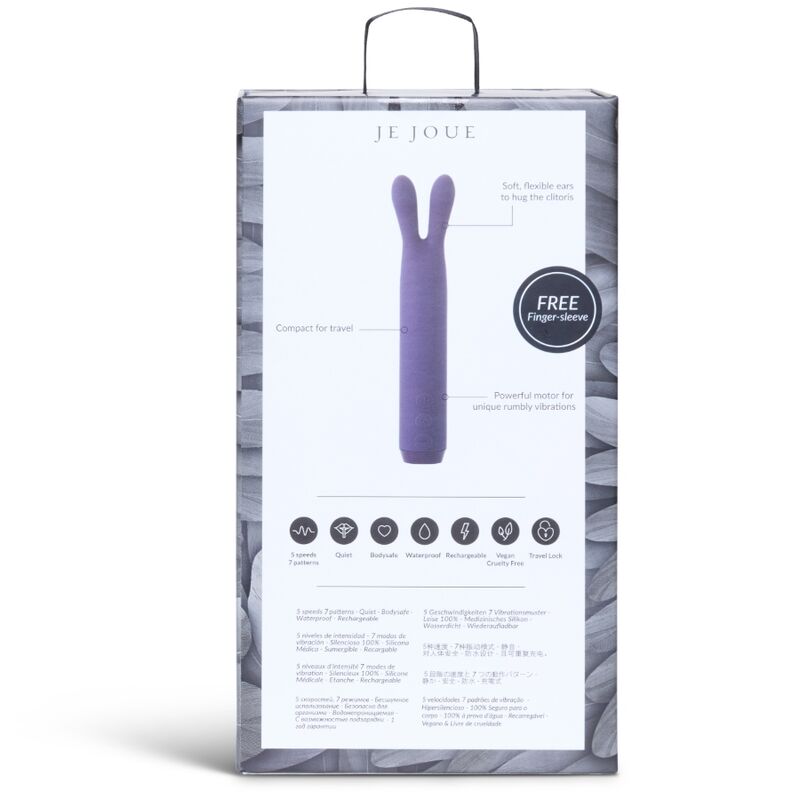 Je Joue-Vibrating Bullet Rabbit-Silicone, 7 velocità · Vibratori (imaginea 7)