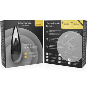 Womanizer-Premium 2 Stimolatore Clitorideo Nero-Silicone, 12 velocità · Vibratori (imaginea 4)