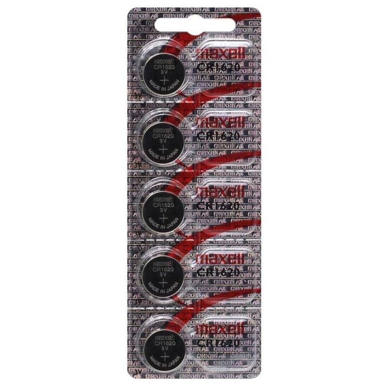 Maxell-Batteria al litio CR1620 3V 5 Pezzi 1 Maxell-Batteria al litio CR1620 3V 5 Pezzi · Batterie & Accessori