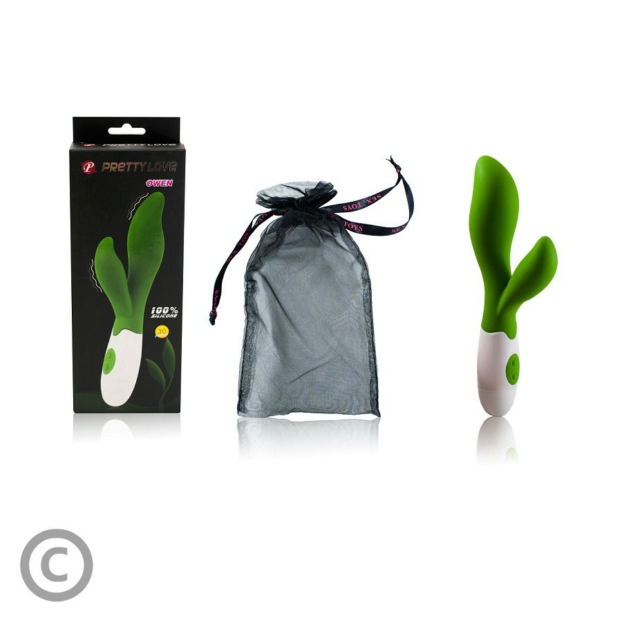 High Tech-Flirt Owen Vibrator Verde-Silicone, 12 velocità 3 High Tech-Flirt Owen Vibrator Verde-Silicone, 12 velocità — PRETTY LOVE · Vibratori (imaginea 3)