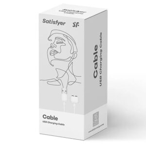 Satisfyer-Cavo di ricarica Bianco-USB 4 Satisfyer-Cavo di ricarica Bianco-USB · Batterie & Accessori (imaginea 2)