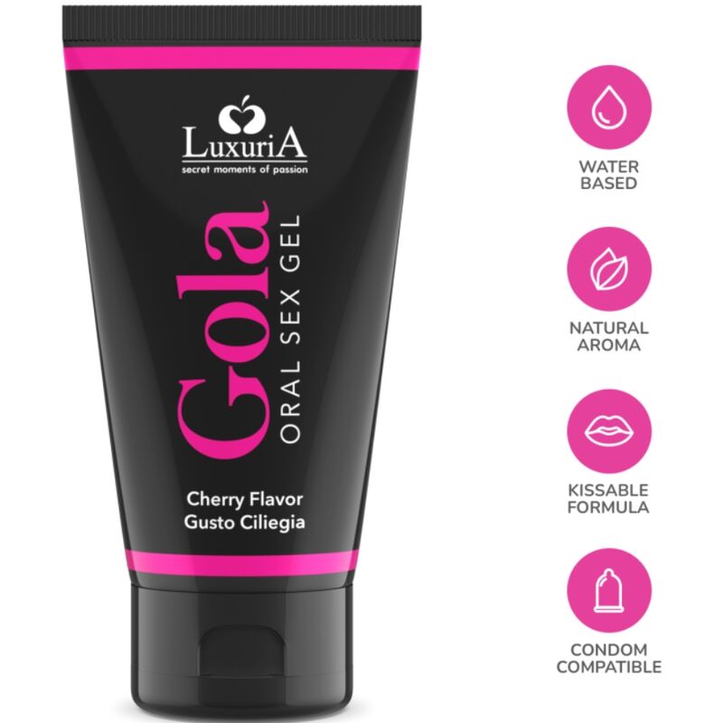 Intimateline Luxuria-Gel Orale per il Sesso Aroma Ciliegia 50 ml 3 Intimateline Luxuria-Gel Orale per il Sesso Aroma Ciliegia 50 ml · Sesso orale & Corpo (immagine 3)