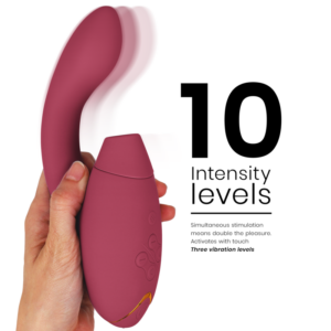 Womanizer-Duo 2 Stimolatore Bordeaux-10 velocità, Ricaricabile, USB 20 Womanizer-Duo 2 Stimolatore Bordeaux-10 velocità, Ricaricabile, USB · Vibratori (immagine 10)