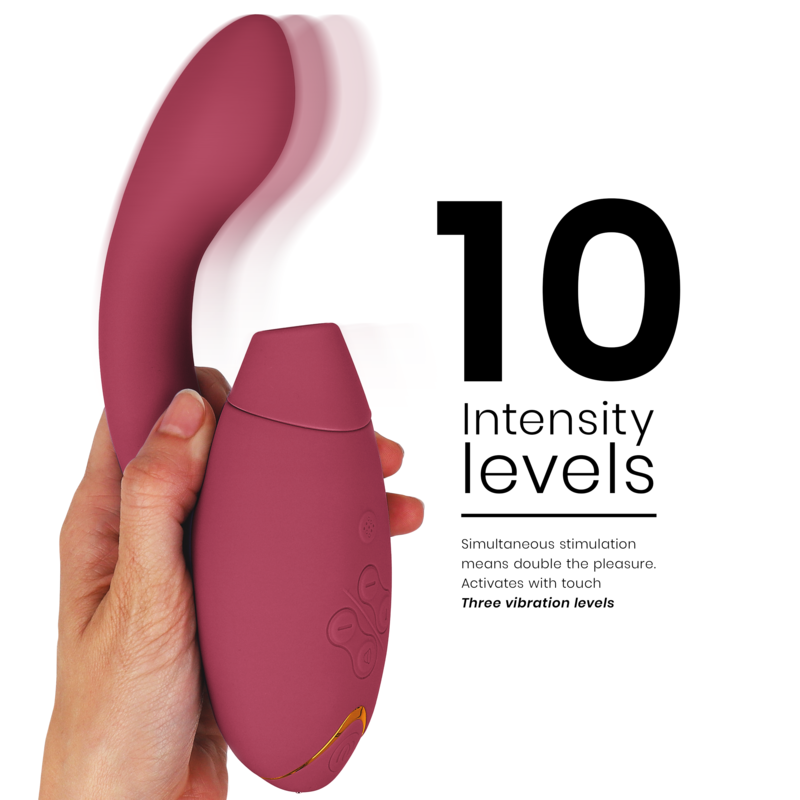 Womanizer-Duo 2 Stimolatore Bordeaux-10 velocità, Ricaricabile, USB 10 Womanizer-Duo 2 Stimolatore Bordeaux-10 velocità, Ricaricabile, USB · Vibratori (immagine 10)