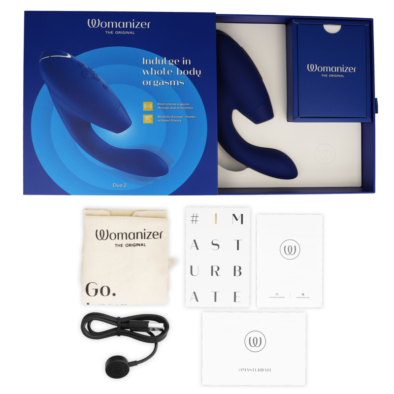 Womanizer-Duo 2 Stimolatore 12 velocità, Ricaricabile, USB · Vibratori (imaginea 12)