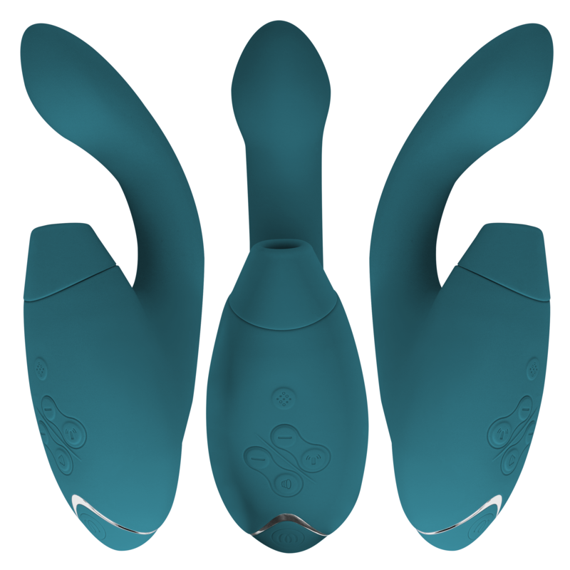 Womanizer-Duo 2 Stimolatore Dual Blu Petrolio-Silicio, 10 velocità 3 Womanizer-Duo 2 Stimolatore Dual Blu Petrolio-Silicio, 10 velocità · Vibratori (imaginea 3)