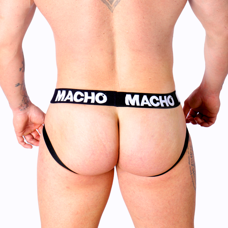 Macho Underwear-MX25NC Jock in pelle ecologica Nera 2 Macho Underwear-MX25NC Jock in pelle ecologica Nera · Intimo uomo (imaginea 3)