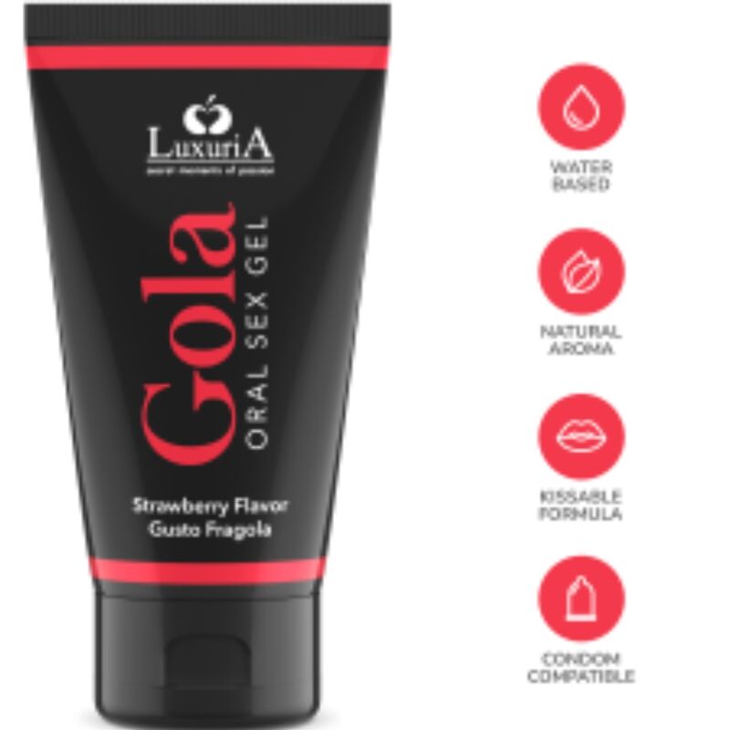 Intimateline Luxuria-Gel per il sesso orale aroma di fragole 50 ml 4 Intimateline Luxuria-Gel per il sesso orale aroma di fragole 50 ml · Sesso orale & Corpo (imaginea 4)
