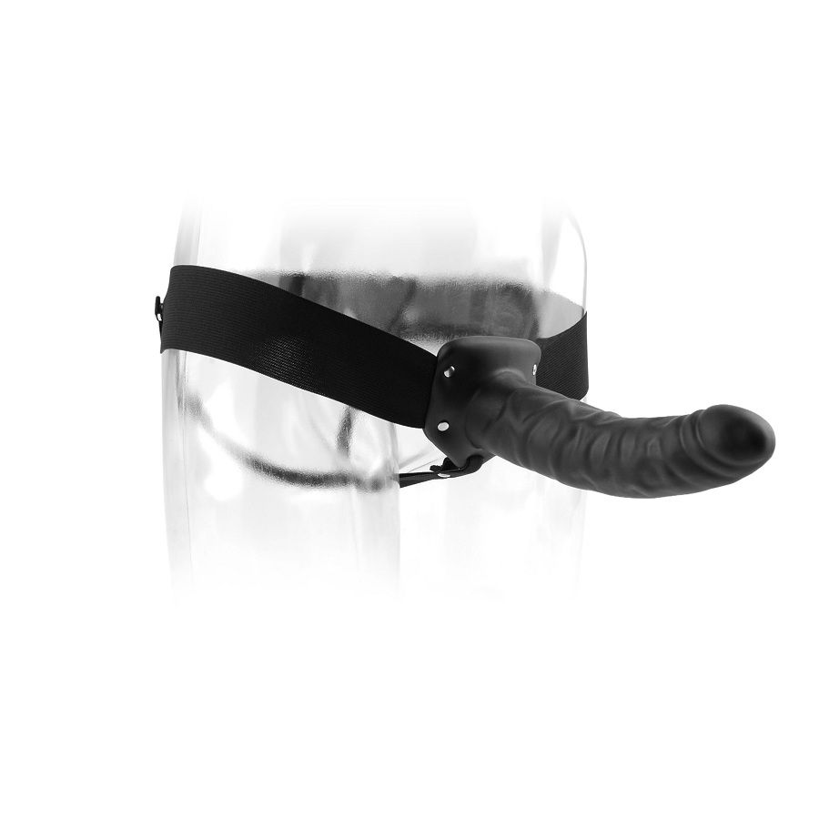 Fetish Fantasy Series-19 cm Hollow Strap-on Nero 4 Fetish Fantasy Series-19 cm Hollow Strap-on Nero — PIPEDREAMS · Anelli & Guaine per pene (imaginea 4)