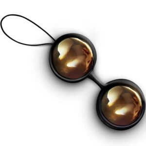 Lelo-Luna Beads Placcato Oro 20 Carati-Silicio, Silenzioso