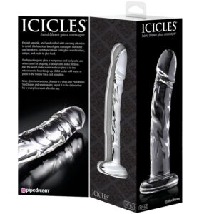 Icicles-N. 62 Massaggiatore in vetro — PIPEDREAMS · Dildo & Stimolatori (immagine 4)