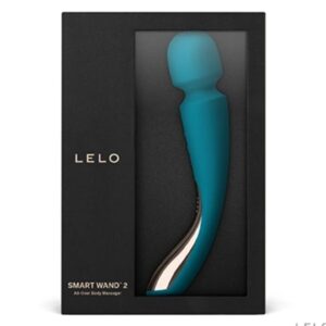 Lelo-Smart Medium Wand 2 Ocean Blue Massaggiatore-Silicone, 10 velocità · Vibratori (imaginea 2)