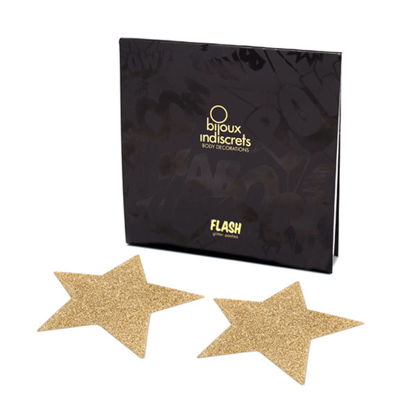 Bijoux Flash Collection-Indiscrets Flash Golden Star — BIJOUX INDISCRETS · Accessori lingerie (immagine 3)