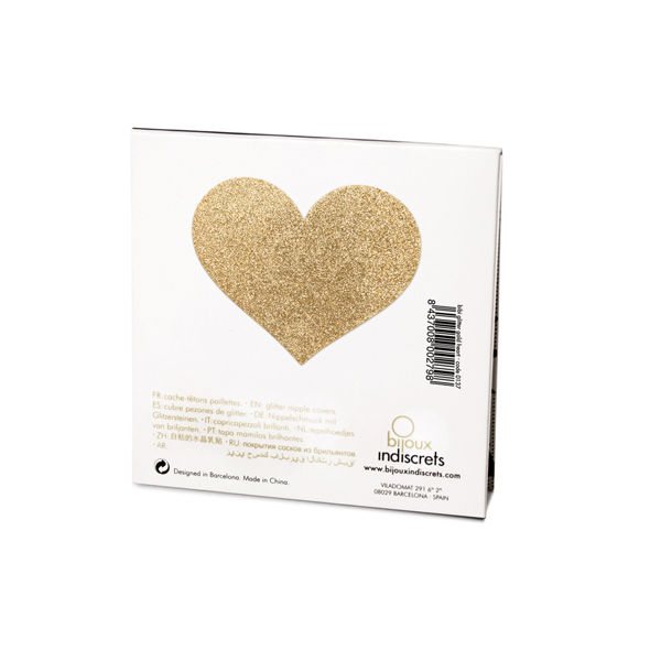 Bijoux Flash Collection-Indiscreti Flash Golden Heart — BIJOUX INDISCRETS · Accessori lingerie (immagine 3)