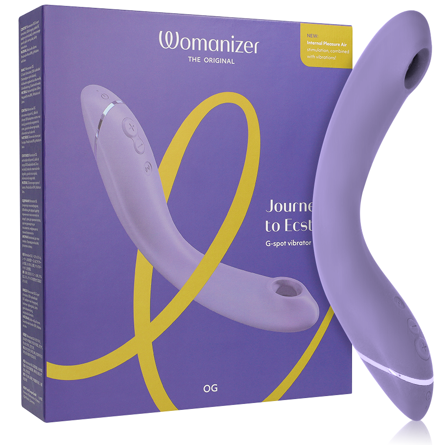 Womanizer-Og G-spot Lilla-Silicone, 12 velocità, Ricaricabile, USB 1 Womanizer-Og G-spot Lilla-Silicone, 12 velocità, Ricaricabile, USB · Vibratori