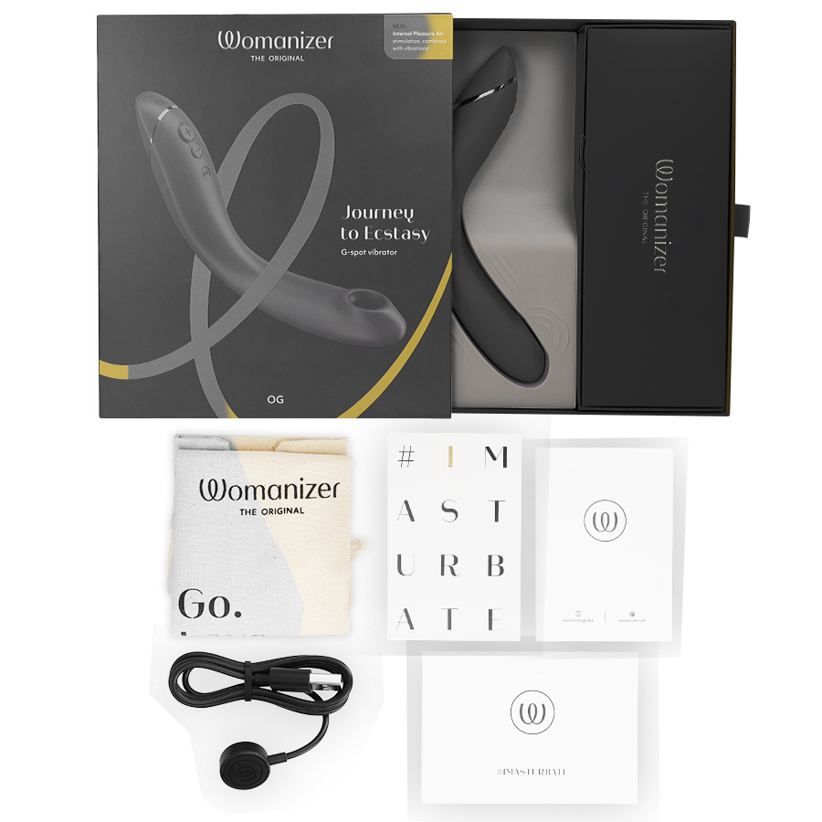 Womanizer-Og G-spot Slate-12 velocità, Ricaricabile, USB, Impermeabile · Vibratori (immagine 7)