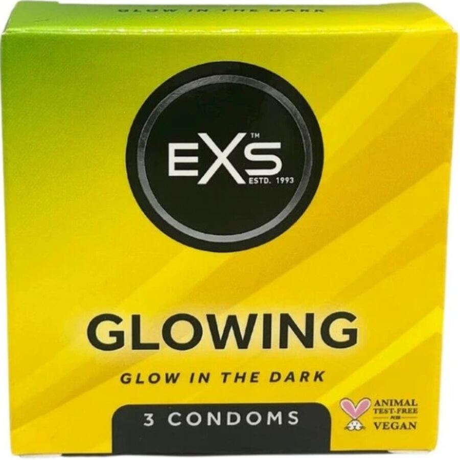 Exs Condoms-Preservativi fosforescenti che brillano