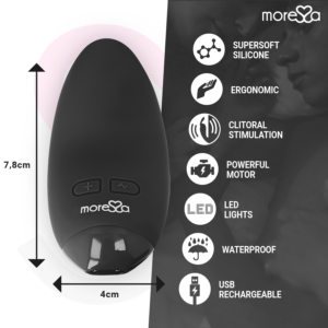 Moressa-Blossom Mini vibratore in silicone, ricaricabile USB · Vibratori (imaginea 16)