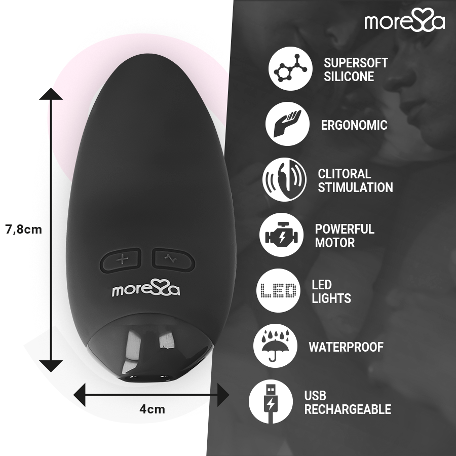 Moressa-Blossom Mini vibratore in silicone, ricaricabile USB · Vibratori (imaginea 16)