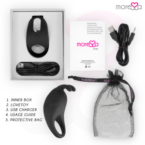 Moressa-Albero Premium Silicone Ricaricabile 7 velocità · Anelli & Guaine per pene (imaginea 6)