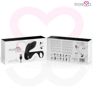 Moressa-Brandon Anello Vibratore con Guaina-Silicone, 7 velocità · Anelli & Guaine per pene (imaginea 6)