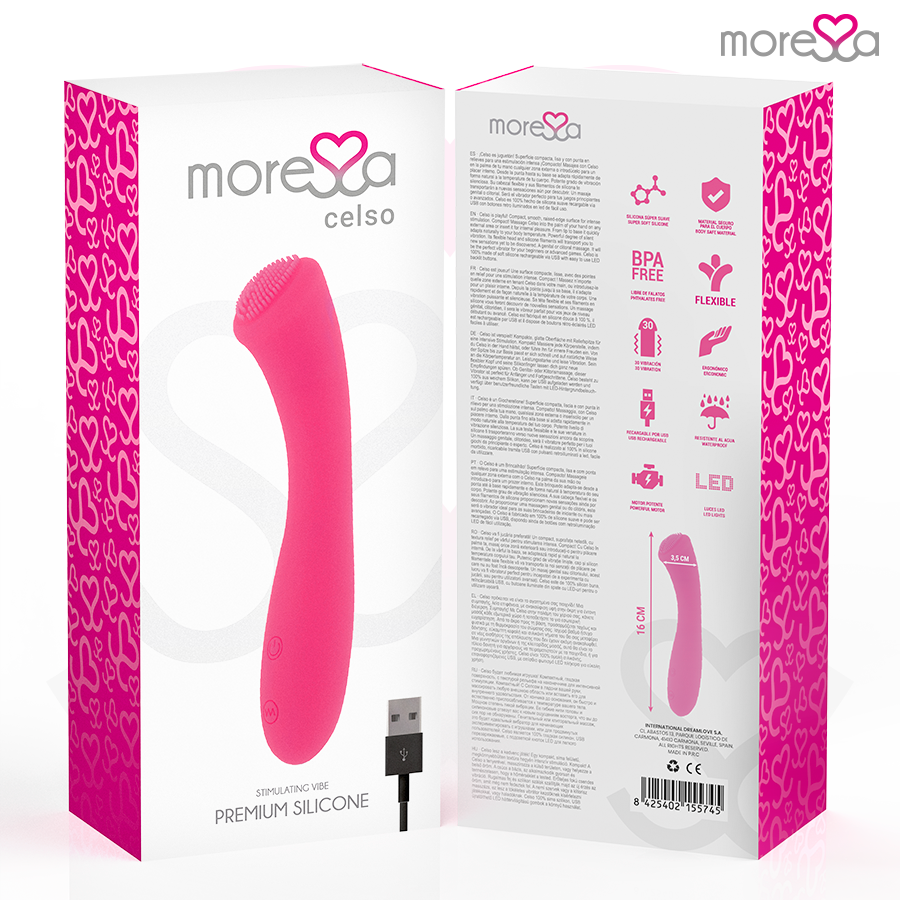 Moressa-Celso Premium Silicone Ricaricabile-12 velocità, Ricaricabile · Vibratori (imaginea 6)