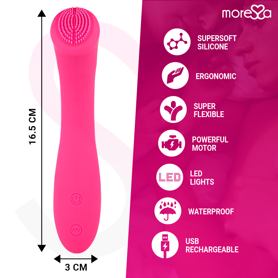 Moressa-Celso Premium Silicone Ricaricabile-12 velocità, Ricaricabile 3 Moressa-Celso Premium Silicone Ricaricabile-12 velocità, Ricaricabile · Vibratori (imaginea 3)
